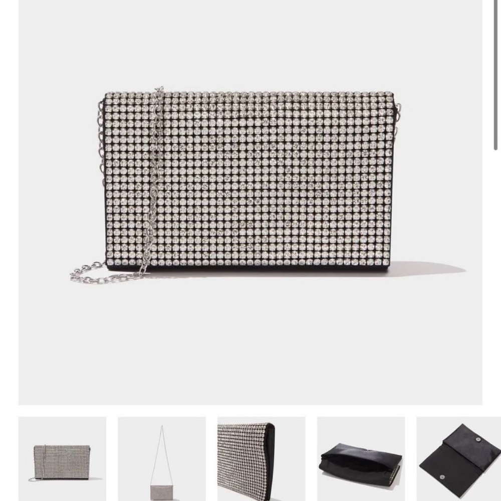 Sophisticated Silver Clutch with Timeless Design